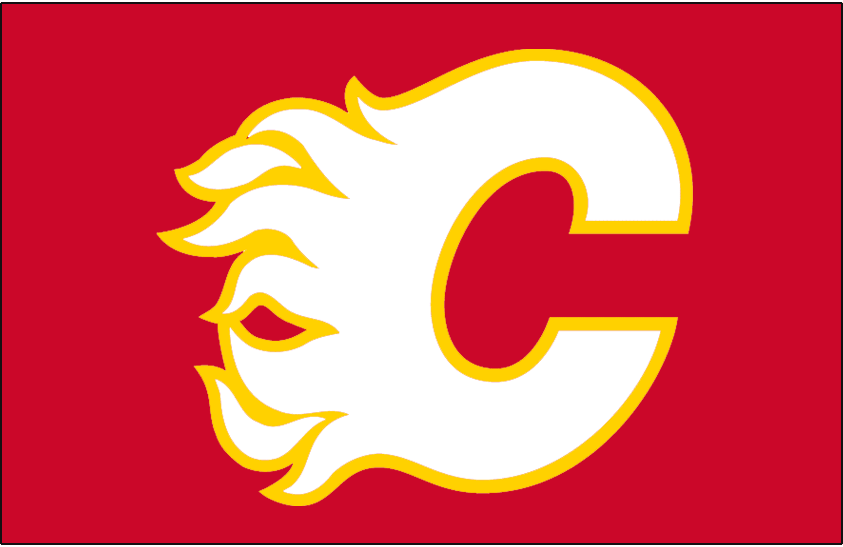 Calgary Flames 2018-Pres Jersey Logo DIY iron on transfer (heat transfer)